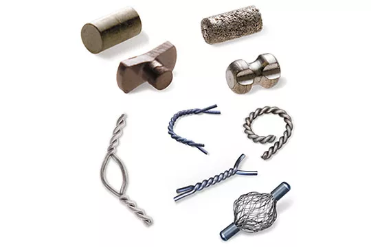 Breast Biopsy Site Markers on white background