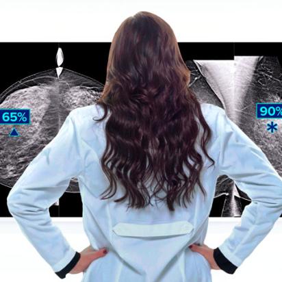 Hologic Genius AI™ Detection Technology in white background